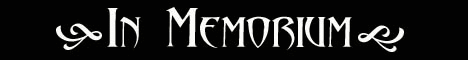 In Memorium Banner